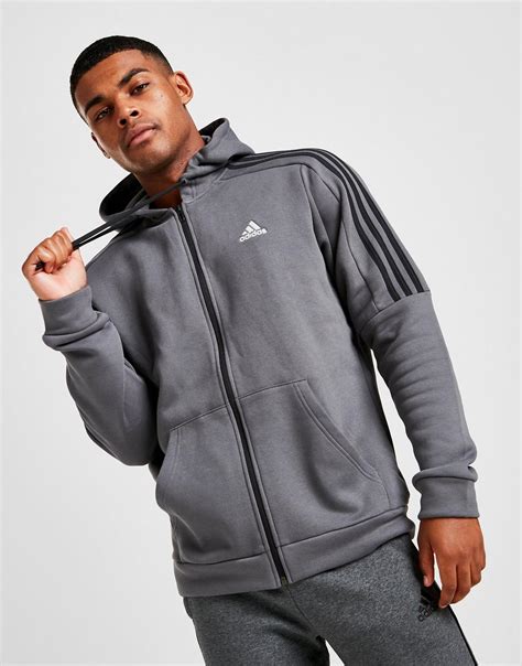 adidas hoodies herren grau|adidas men's black hoodie.